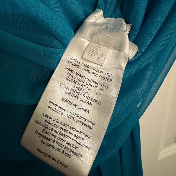 Bridesmaid/formal Dress in Stunning Aqua Blue - Picture 3 of 5